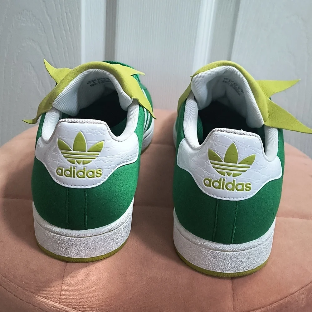 Adidas Superstar 2 Kermit The Frog Sneakers RARE Size 9.5 Mens / 10.5 Womens